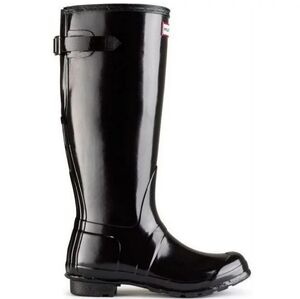 Hunter Women Tall Original Gloss Rain Boots shoes sz 5